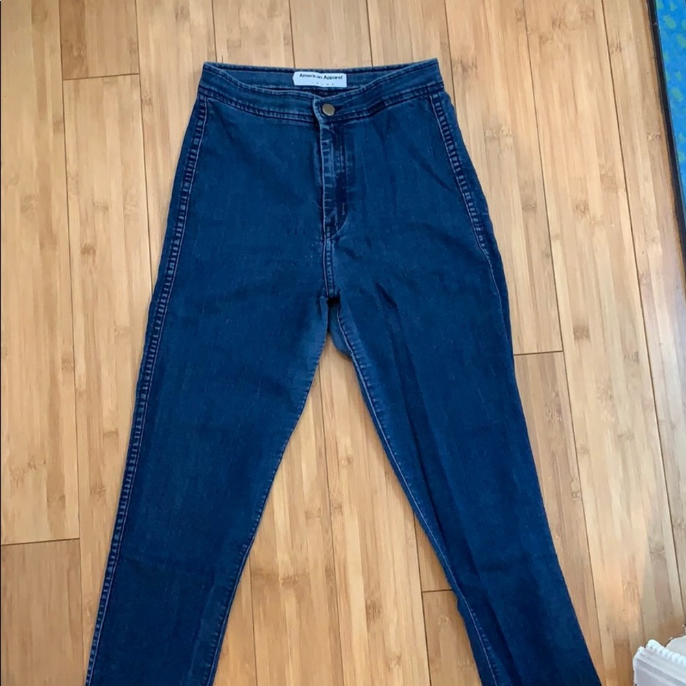 American Apparel High Waist Jean